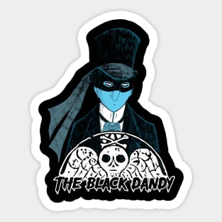 The Black Dandy Insignia Tee Sticker